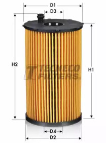 TECNECO FILTERS ol010035e -  OL010035-E ФИЛЬТР МАСЛЯНЫЙ TECNECO
